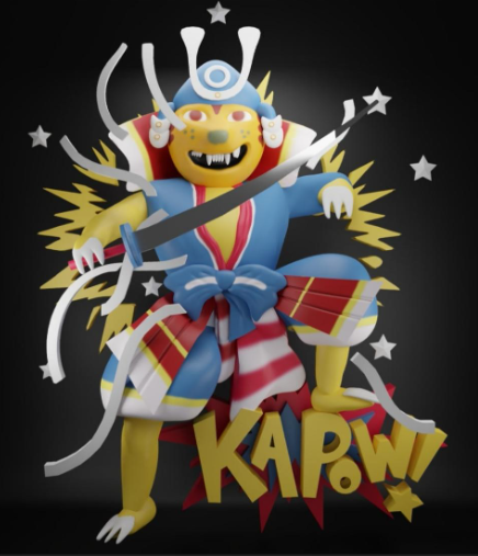 KAPOW 3D Character